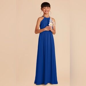 Birdy Grey Sienna Junior Dress Chiffon, Cobalt Blue - L
